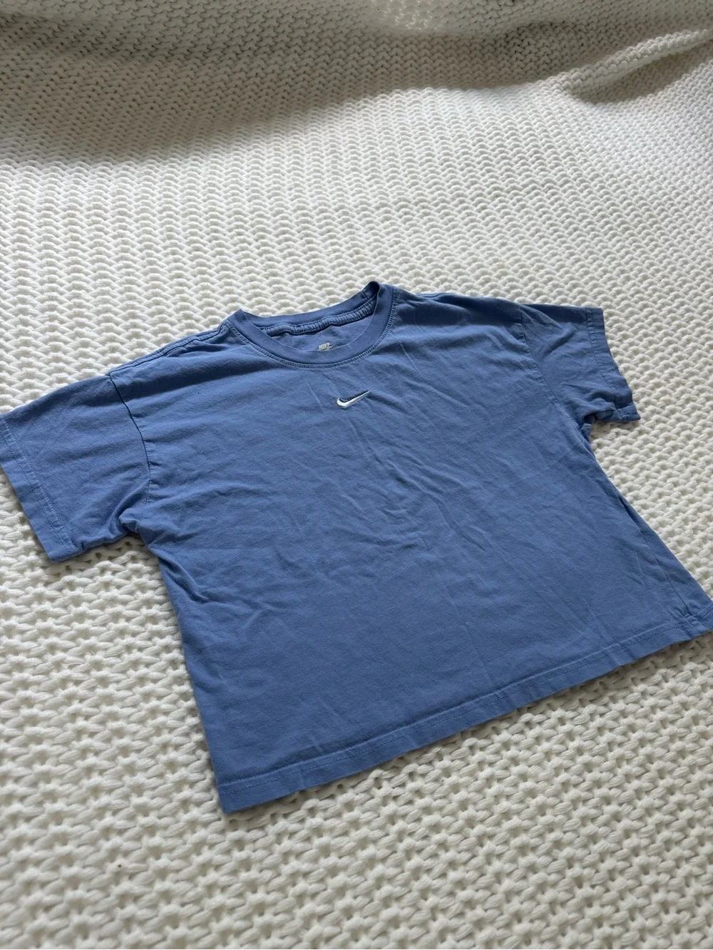 Baby’s Nike Light Blue Short-Sleeve Crewneck T-Shirt